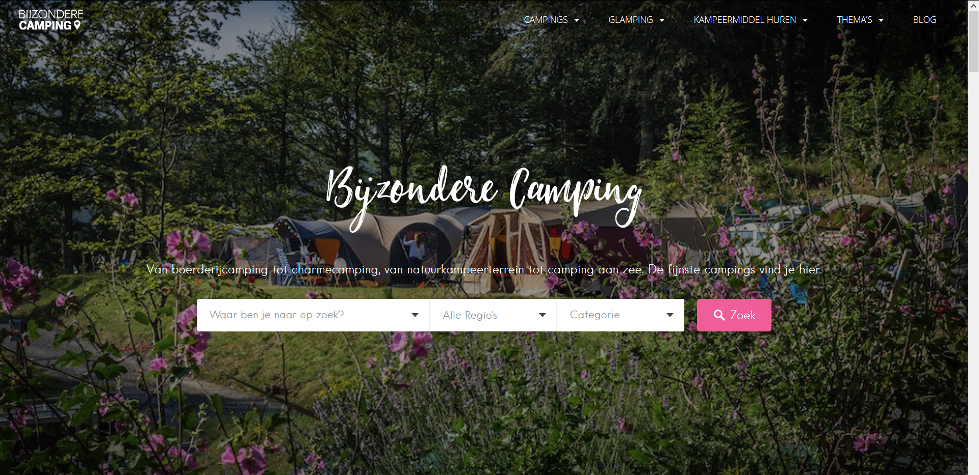 Bijzondere Camping: een interview met VAN HET PAD