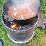 Smullen voor je tent: Coq au Camping